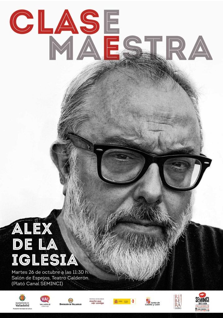 Carteles 2021 - Clase Maestra - Alex de la Iglesia