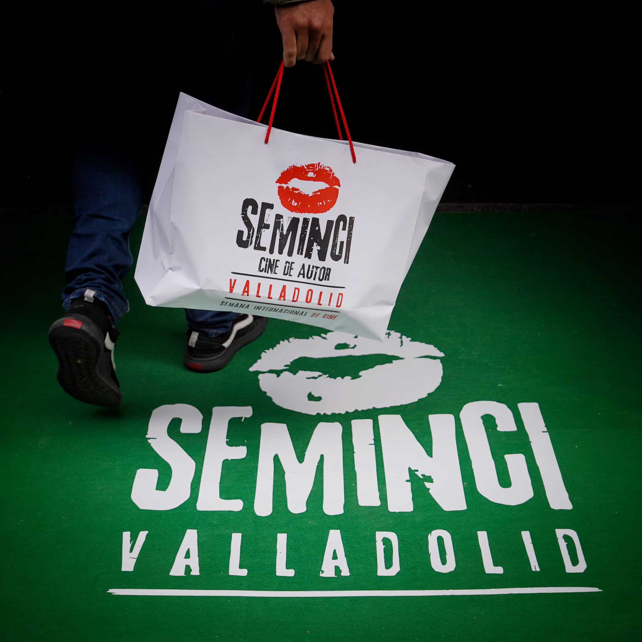 alfombra verde de inauguración de la Seminci