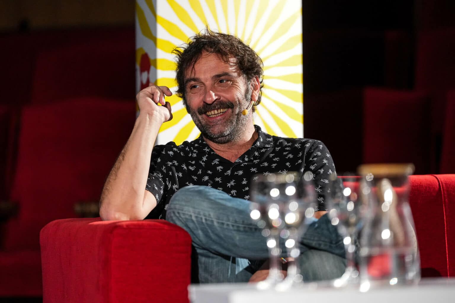 Valladolid. 20251027. 70 SEMINCI. Mesa redonda Lunes DAMA con la participación de Paco Plaza (Ponente)y Pablo Guerrero (ponente). PHOTOGENIC/ RUBÉN ORTEGA.