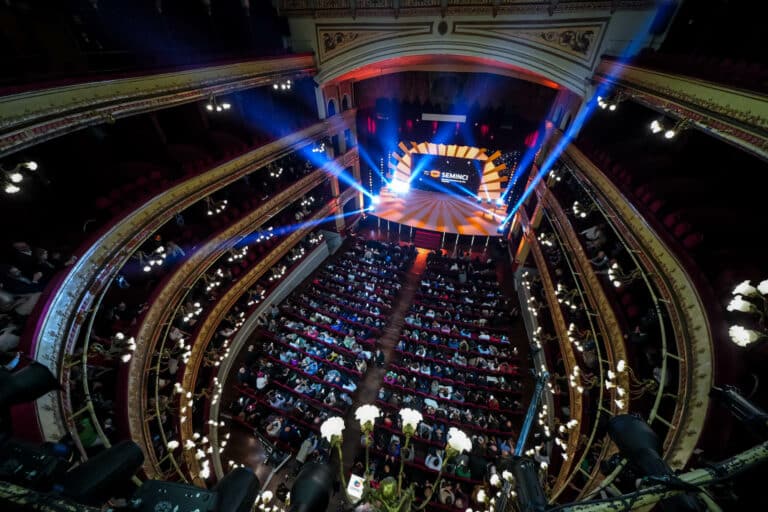 Valladolid. 20251101. 70 SEMINCI. Gala de clausura de la 70 edición de Seminci. PHOTOGENIC/ RUBÉN ORTEGA.