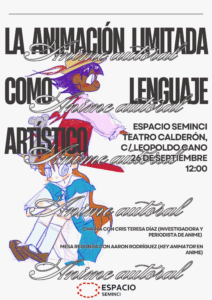 Cartel Charla cine Anime