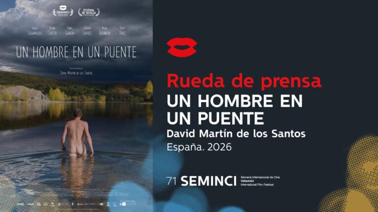 UN HOMBRE EN UN PUENTE